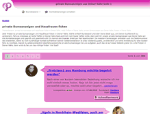 Tablet Screenshot of hausfrauenficken.com